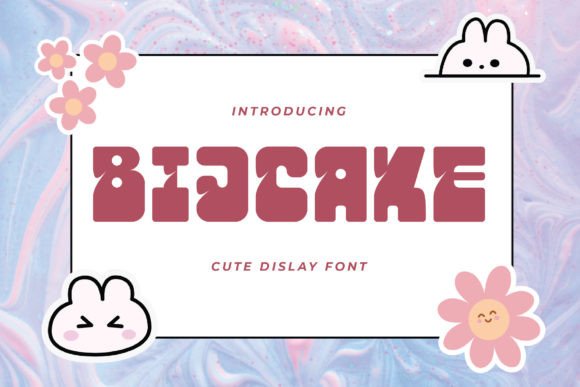 Bijcake: A Display Font That Delivers Charm at First Glance