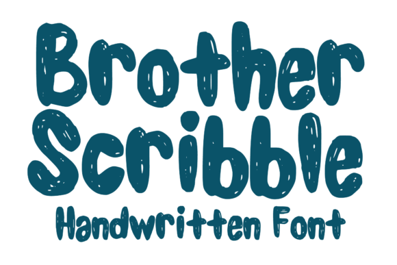 Brother Scribble: A Bold Handwritten Display Font for Scroll-Stopping Campaigns