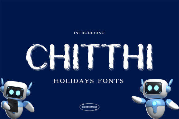 Chitthi: A Holiday-Ready Display Font for Digital Branding
