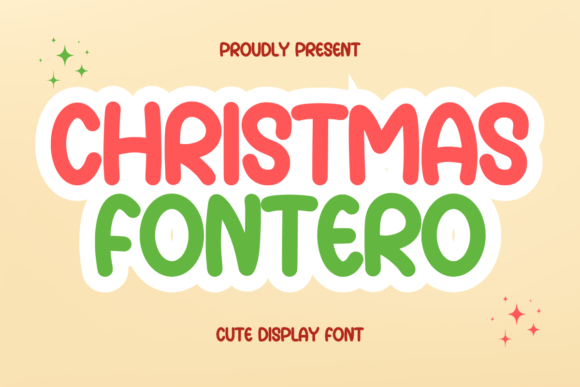 Christmas Fontero: A Handwritten Display Font That Makes Your Brand Feel Warm & Intentional
