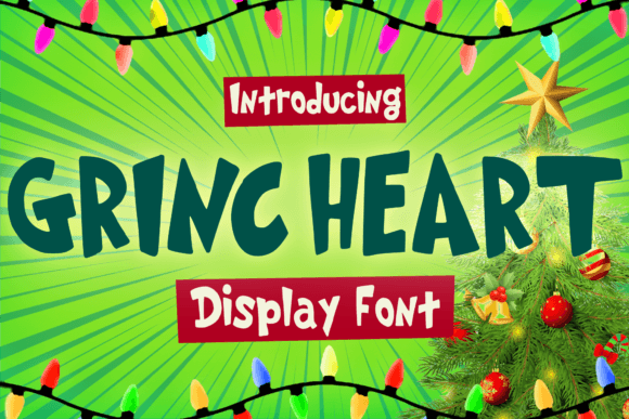 Grincheart: A Playful Display Font for Scroll-Stopping Campaigns