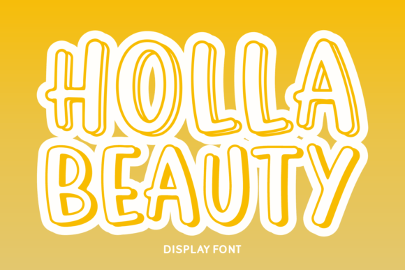 Holla Beauty: A Display Font That Elevates Digital Branding