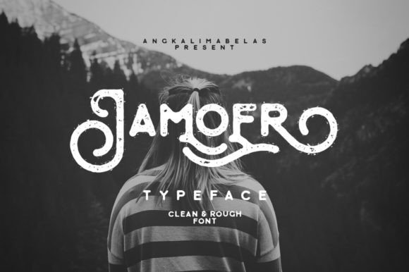 Jamoer: A Handdrawn Display Font That Makes Headlines Feel Human