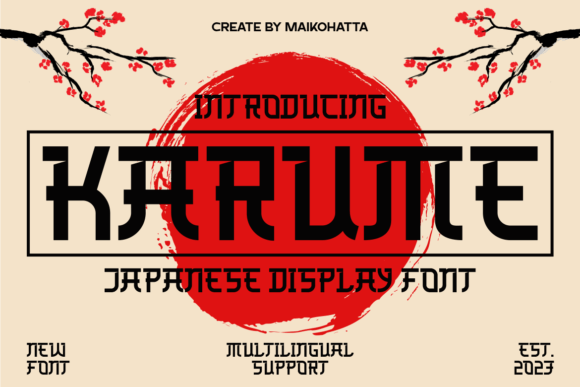Karume: A Display Font That Breathes Quiet Confidence