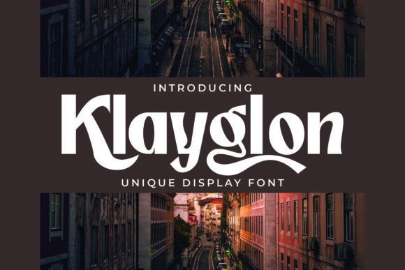 Klayglon: A Display Serif That Anchors Meaning with Quiet Confidence