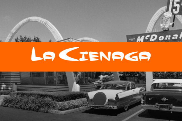 La Cienaga: A Googie-Inspired Display Font That Delivers Joy, Not Just Quirk