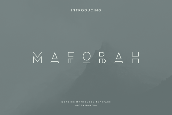 Mafobah: A Display Font That Makes Your Headlines Instantly Recognizable