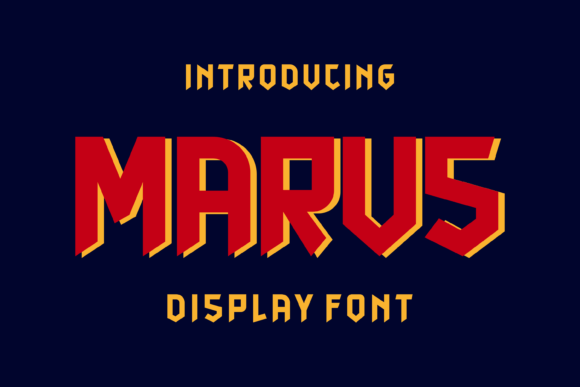 Marus: A Distinctive Display Font for Digital Branding