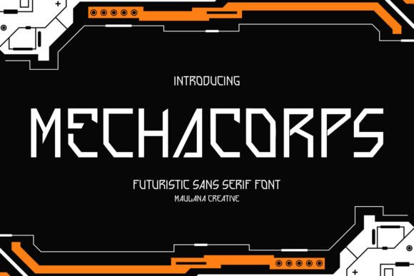 Mecha Corps: A Futuristic Display Font with Warmth and Clarity