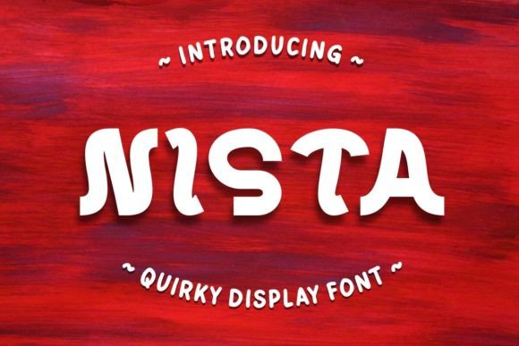 Nista: A Playful Display Font That Actually Works in Real Branding