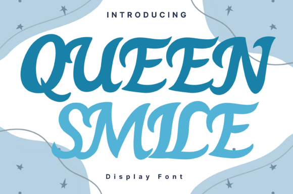 Queen Smile Display Font for Handmade Creators