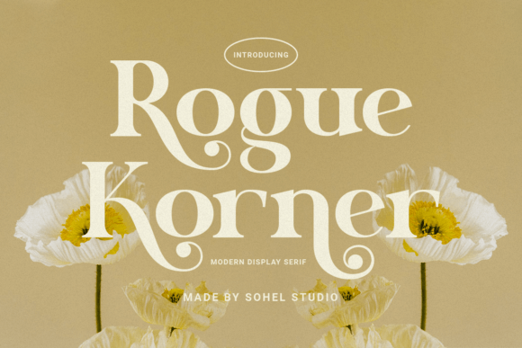 Rogue Korner: A Display Font That Makes Your Brand Feel Timelessly Polished