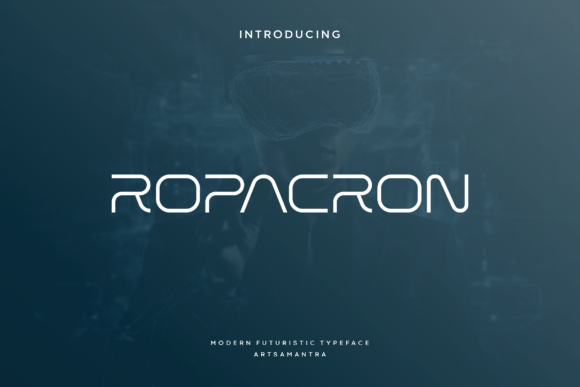 Ropacron: A Bold, Confident Display Font