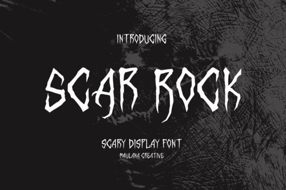 Scar Rock: A Bold Display Font for Scroll-Stopping Marketing