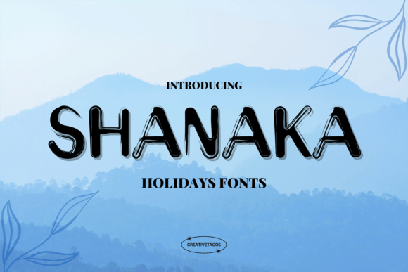 Shanaka: A Modern Display Font for Thoughtful Digital Branding