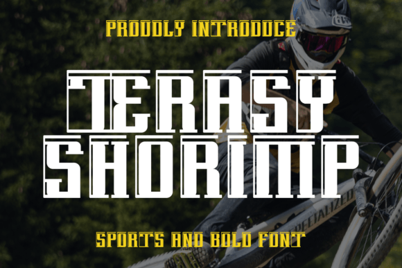 Terasy Shorimp: A Whimsical Display Font That Lifts Your Digital Brand