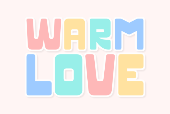 Warm Love: A Display Font That Makes Your Brand Feel Inviting